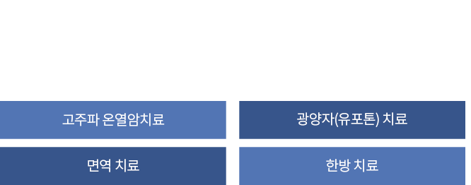 양/한방 암통합치료 프로그램